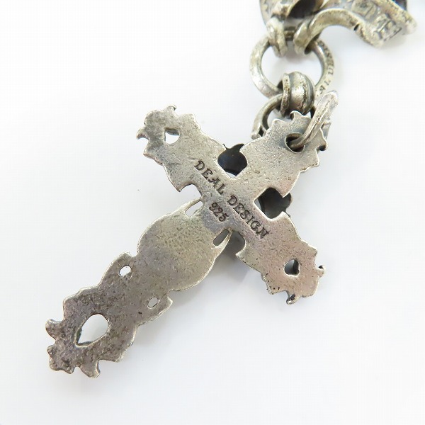 実際に弊社で買取させて頂いたDEAL DESIGN/ディールデザイン クロス フレイムフラッグウォレットチェーンの画像 2枚目