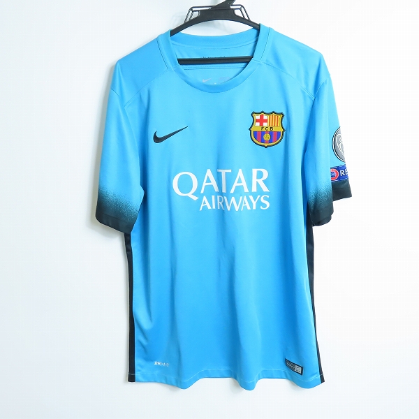 実際に弊社で買取させて頂いたNIKE/ナイキ FCバルセロナ 15/16シーズン レプリカユニフォーム #10 メッシ Lの画像 0枚目