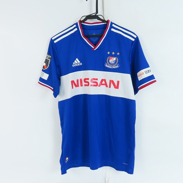 横浜F・マリノス adidas シャツ MARCO JR. 10 adidas (アディダス) サッカーユニフォーム メンズ 2XL ネイビー