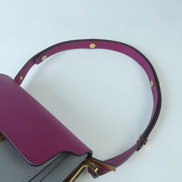 実際に弊社で買取させて頂いたMARNI/マルニ トランクバッグ/ミニバッグの画像 7枚目