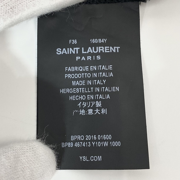 実際に弊社で買取させて頂いたSaint Laurent Paris/サンローランパリ ブラウスの画像 3枚目