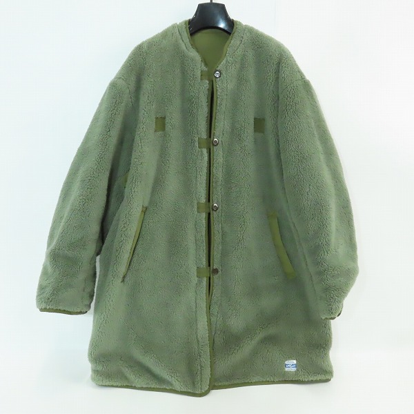 実際に弊社で買取させて頂いたrelume/レリューム JOURNAL STANDARD ARMY TWILL 2WAYライナーコート リバーシブル 20-020-464-6021-4-0 Lの画像 2枚目