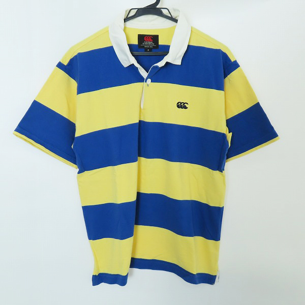 実際に弊社で買取させて頂いたCANTERBURY/カンタベリー ラグビーシャツ 半袖/M