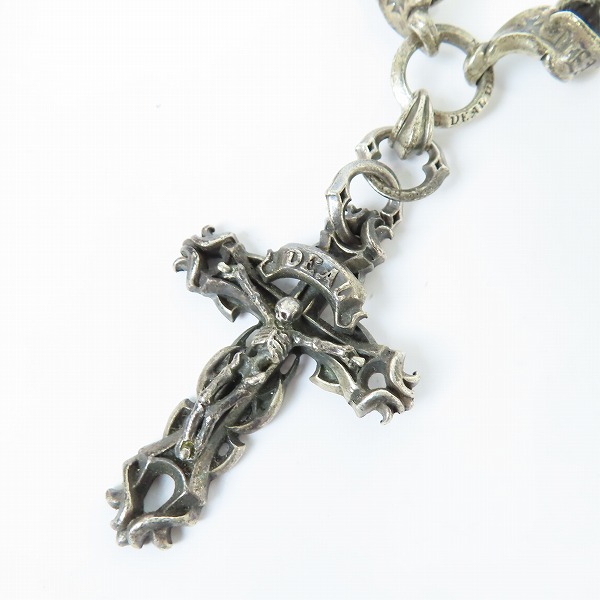 実際に弊社で買取させて頂いたDEAL DESIGN/ディールデザイン クロス フレイムフラッグウォレットチェーンの画像 1枚目