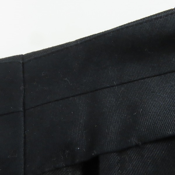 実際に弊社で買取させて頂いたJOHN LAWRENCE SULLIVAN/ジョンローレンスサリバン 22SS WOOL TARPERED ZIP TROUSERS 2A004-0122-11/46の画像 7枚目
