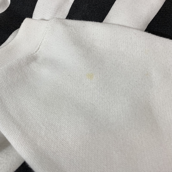 実際に弊社で買取させて頂いたDESCENDANT/ディセンダント クジラロゴ ストライプ ハーフボタン パーカー/3の画像 6枚目