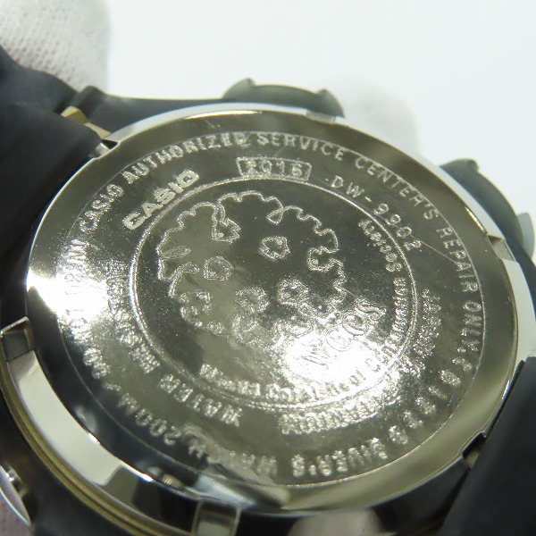 実際に弊社で買取させて頂いたG-SHOCK/Gショック FROGMAN/フロッグマン 2000年 W.C.C.S.世界サンゴ DW-9902GWC-8JR【動作未確認】の画像 3枚目