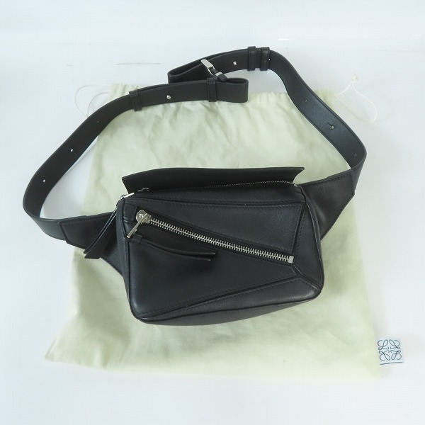 実際に弊社で買取させて頂いたLOEWE/ロエベ パズル バムバッグ ミニ ショルダー/ボディーバッグの画像 9枚目