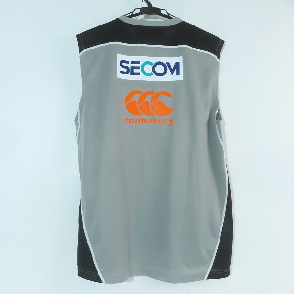 実際に弊社で買取させて頂いたCANTERBURY/カンタベリー SUNWOLVES/サンウルブズ タンクトップ/R39006SR/3Lの画像 1枚目