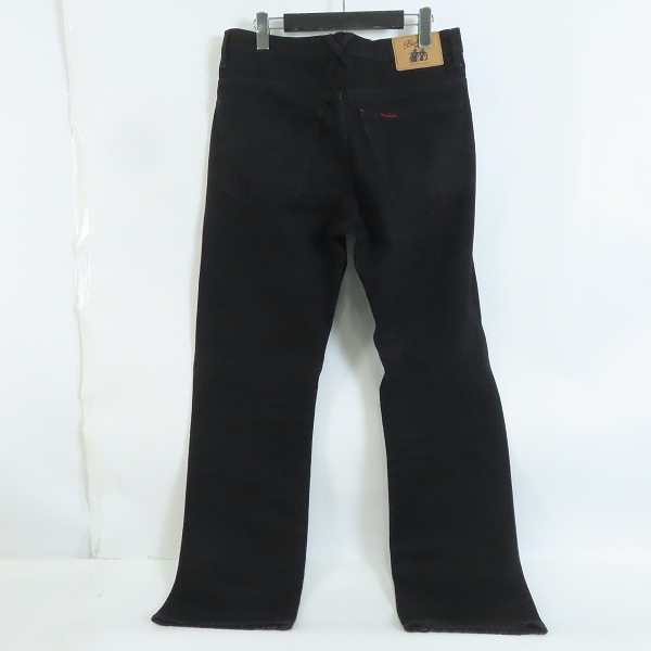 実際に弊社で買取させて頂いたBlack Top/ブラックトップ ブラック デニムパンツ/Mの画像 1枚目