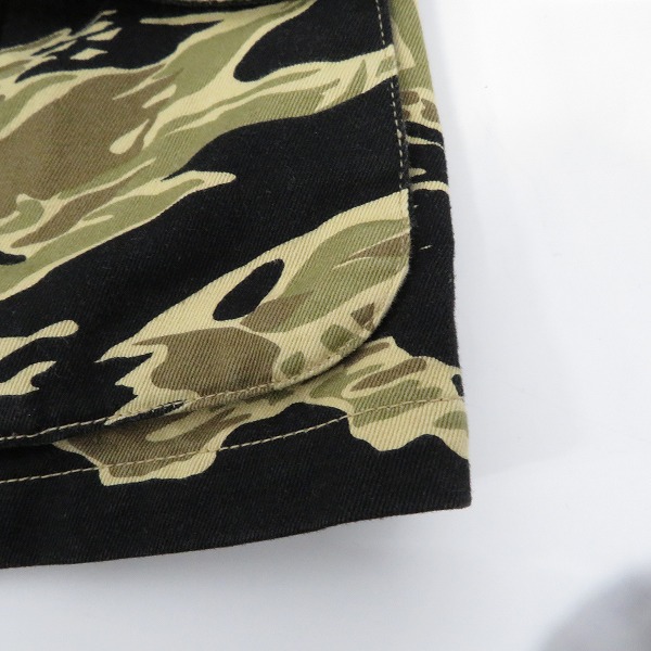 実際に弊社で買取させて頂いたBUZZ RICKSON'S/バズリクソンズ ゴールドタイガーパターン カモフラージュ コンバットジャケット BR14581/38の画像 6枚目
