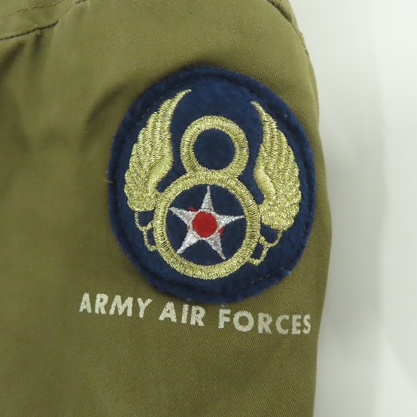 実際に弊社で買取させて頂いたBUZZ RICKSON'S/バズリクソンズ 東洋エンタープライズ B-10 フライトジャケット/36の画像 4枚目