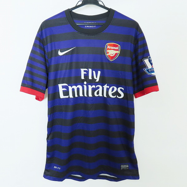 実際に弊社で買取させて頂いたNIKE/ナイキ アーセナル 12/13 アウェイ ユニフォーム #10 ウィルシャー 479304-547 Sの画像 0枚目