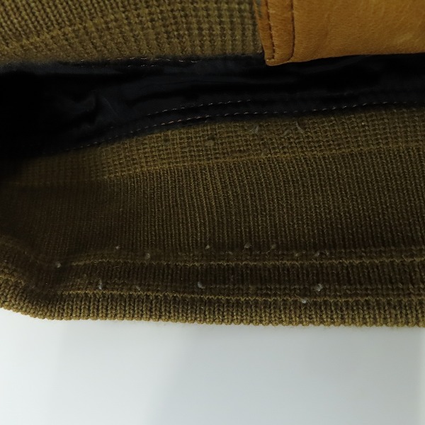 実際に弊社で買取させて頂いたACANTHUS/アカンサス スエード レザー 山羊革 レザージャケット L1410/Sの画像 5枚目