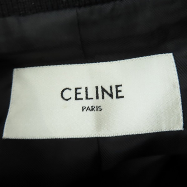 実際に弊社で買取させて頂いた【JPタグ】celine/セリーヌ 22SS オーバーサイズ テディジャケット 2V56D896C/44の画像 2枚目