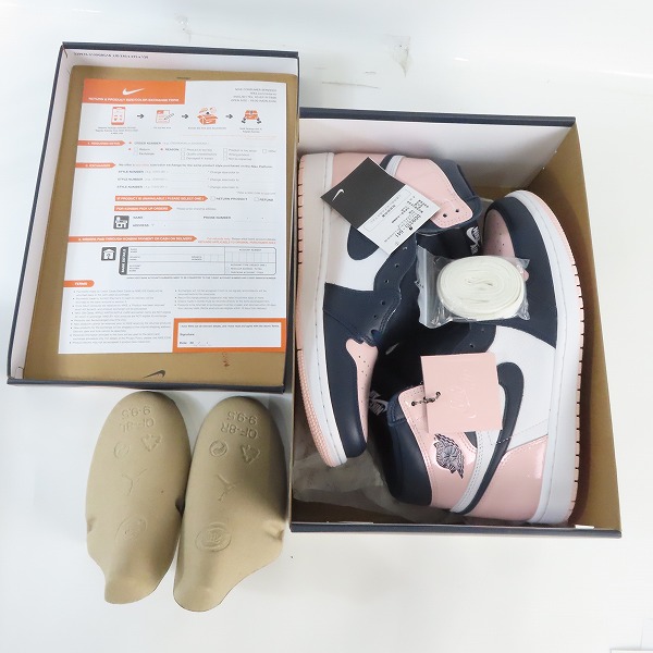 実際に弊社で買取させて頂いた【未使用】 NIKE/ナイキ WMNS AIR JORDAN 1 RETRO HIGH OG ATMOSPHERE エアジョーダン1 DD9335-641 27.5の画像 7枚目