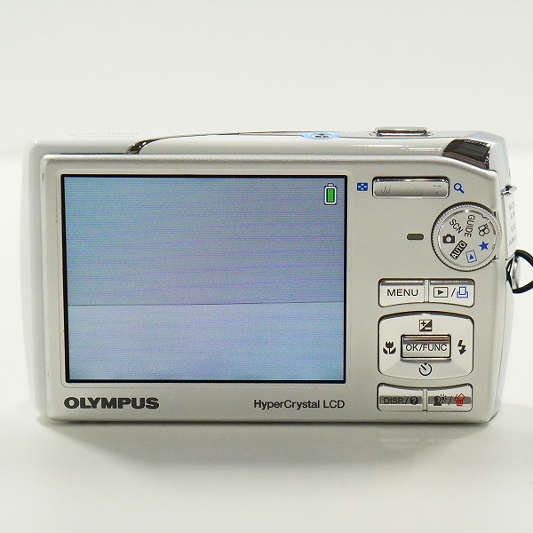 動作確認済み】 オリンパス μ1020 コンパクトデジタルカメラ ホワイト