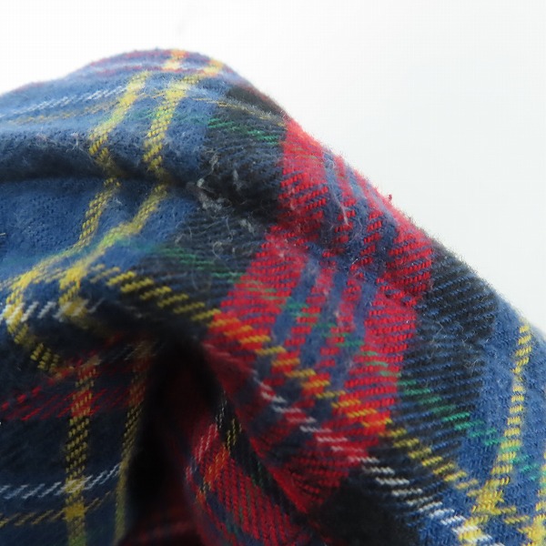 実際に弊社で買取させて頂いたuniform experiment/ユニフォームエクスペリメント ネルシャツ UE-192039/3の画像 4枚目