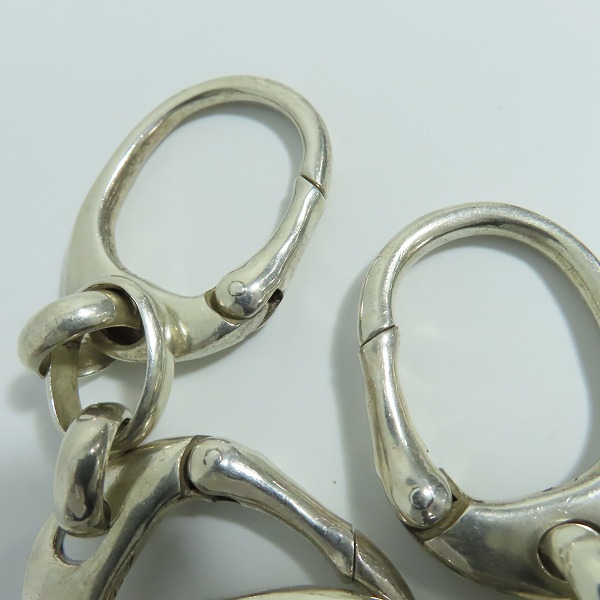 実際に弊社で買取させて頂いた【ギャラ付き】CRAZY PIG/クレイジーピッグ ラージハンドカフリンクブレスレットの画像 4枚目