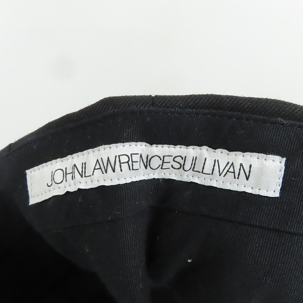実際に弊社で買取させて頂いたJOHN LAWRENCE SULLIVAN/ジョンローレンスサリバン 22SS WOOL TARPERED ZIP TROUSERS 2A004-0122-11/46の画像 2枚目