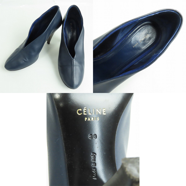 実際に弊社で買取させて頂いたCELINE/セリーヌ  パンプス/ヒール/2点セットの画像 2枚目