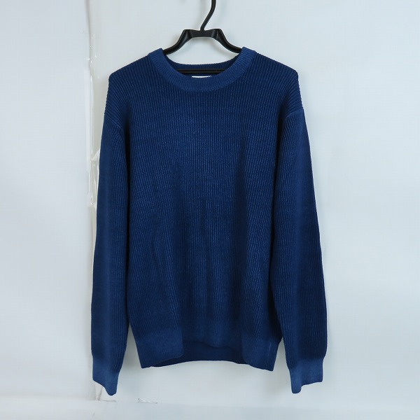 実際に弊社で買取させて頂いたBEAUTY&YOUTH UNITED ARROWS/ビューティーアンドユース BY ウォッシャブル フェード アゼ ニット L
