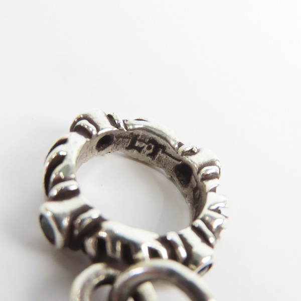 実際に弊社で買取させて頂いた【ギャラ付き】LEATHERS & TREASURES/レザーズアンドトレジャーズ flure de les chain breacelet/ブレスレットの画像 5枚目