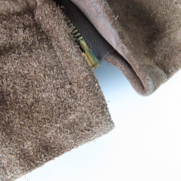 実際に弊社で買取させて頂いたSchott/ショット スウェード ブルゾン  レザージャケット/40の画像 6枚目