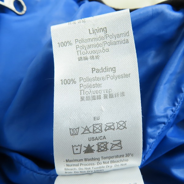 実際に弊社で買取させて頂いたEMPORIO ARMANI/エンポリオアルマーニ EA7 フード付き 中綿ジャケット/XXLの画像 4枚目