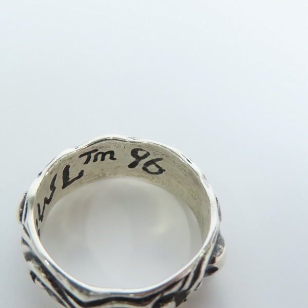 実際に弊社で買取させて頂いたBILL WALL LEATHER/ビルウォールレザー ハートリング/17-17.5号の画像 5枚目