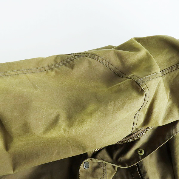 実際に弊社で買取させて頂いたBarbour/バブアー wax jacket/ワックスジャケット 4154001/XLの画像 9枚目