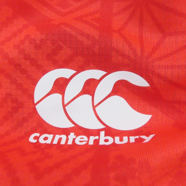 実際に弊社で買取させて頂いた【未使用】CANTERBURY/カンタベリー JAPAN PRACTICE TEE/RW33714JHB/4Lの画像 5枚目