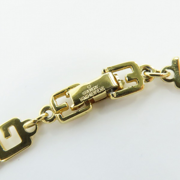 実際に弊社で買取させて頂いたGIVENCHY/ジバンシィ Gロゴリンク チョーカーネックレスの画像 3枚目