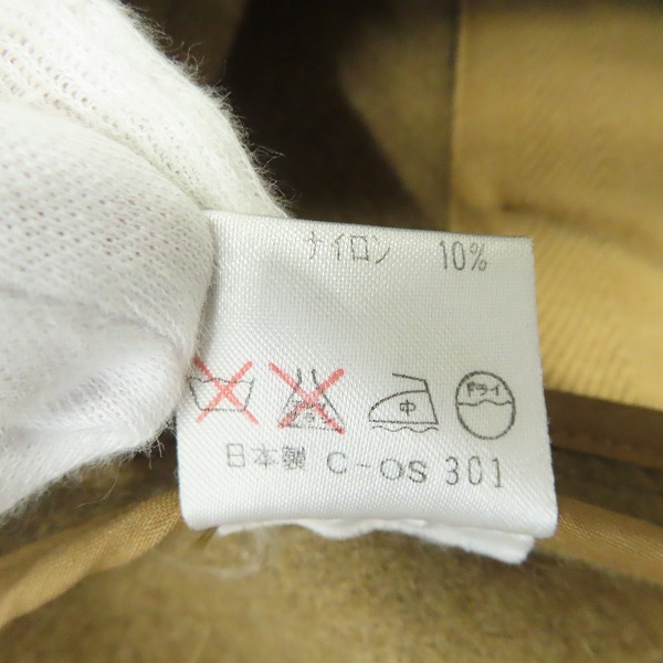 実際に弊社で買取させて頂いたPaul Smith LONDON/ ポールスミス ロンドン ウール ロング ダッフルコート/PS-965/Lの画像 4枚目