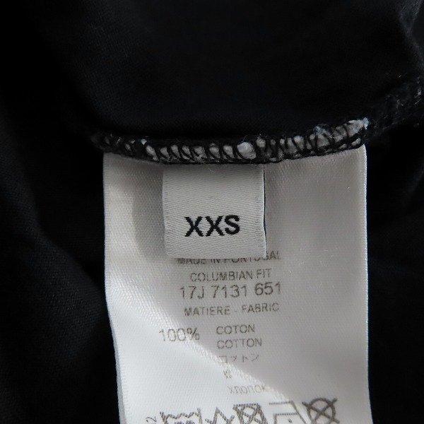 実際に弊社で買取させて頂いた【JPタグ】GIVENCHY/ジバンシイ ロゴプリント Tシャツ/XXSの画像 3枚目