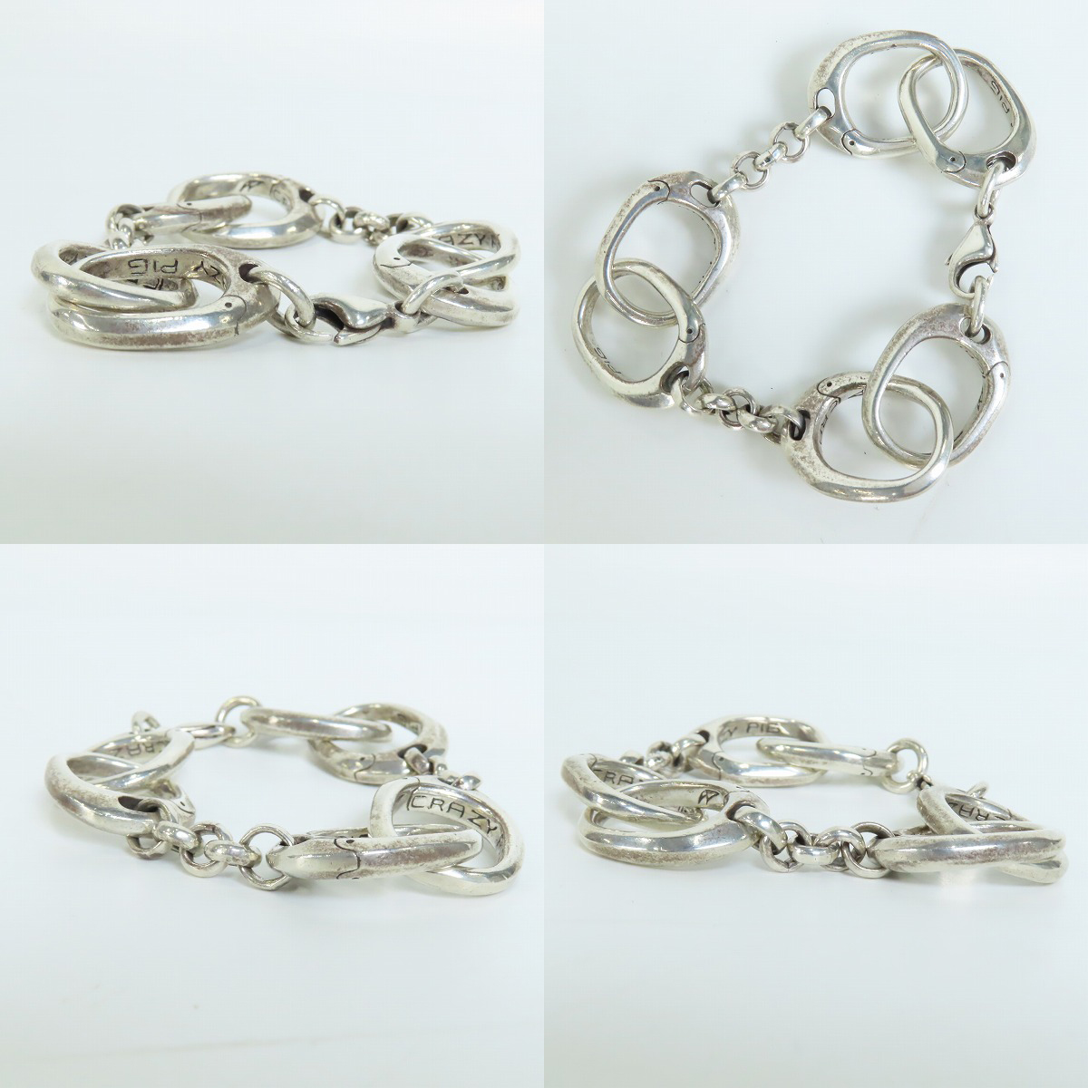 実際に弊社で買取させて頂いた【納品書原本】CRAZY PIG/クレイジーピッグ Small Hand Cuff/スモールハンドカフ ブレスレットの画像 1枚目