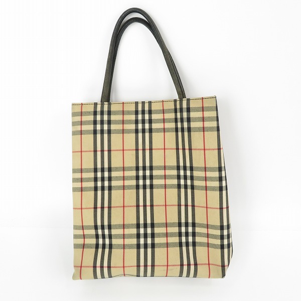 実際に弊社で買取させて頂いたBURBERRY/バーバリー ハンドバッグ ノバチェック
