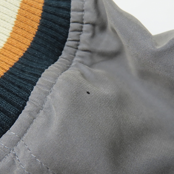 実際に弊社で買取させて頂いたBLVCK  SCVLE/ブラックスケール MA-1タイプ ブルゾン/ジャケット Mの画像 5枚目