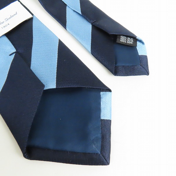 実際に弊社で買取させて頂いたCANTERBURY/カンタベリー 斜線柄 ネクタイの画像 4枚目
