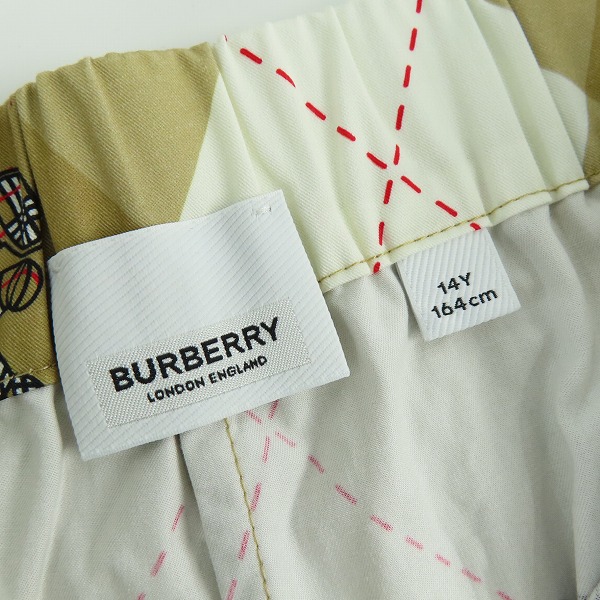 実際に弊社で買取させて頂いたBURBERRY/バーバリー ベアアーガイル柄  ショートパンツ/14Y164cmの画像 2枚目