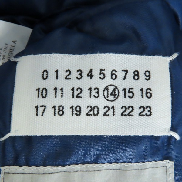 実際に弊社で買取させて頂いたMaison Martin Margiela/メゾン マルタン マルジェラ 07AW REPLICA 14 中綿 ナイロン スキージャケット 28 AM027/46の画像 2枚目