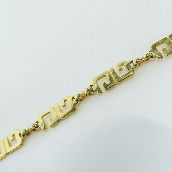 実際に弊社で買取させて頂いたGIVENCHY/ジバンシィ Gロゴリンク チョーカーネックレスの画像 5枚目