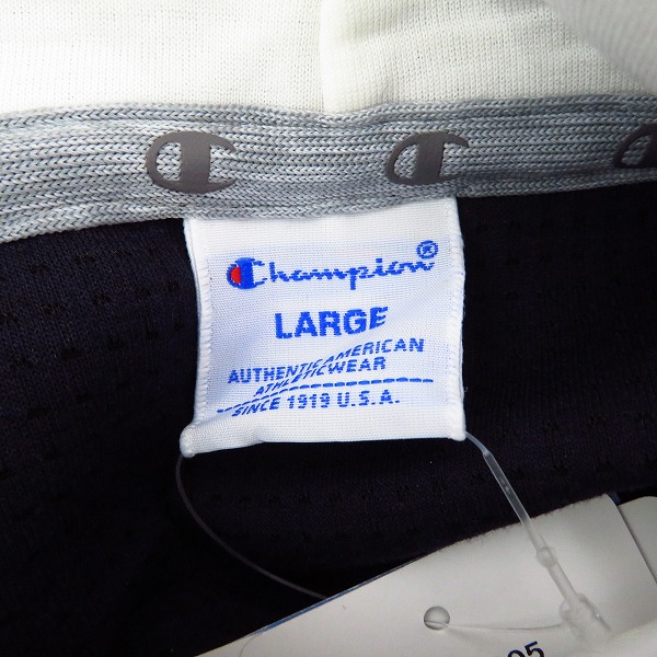 実際に弊社で買取させて頂いた【未使用】Champion/チャンピオン ゴルフウェア レディース ラップエアーワンピース ネイビー CW-SG305 Lの画像 2枚目