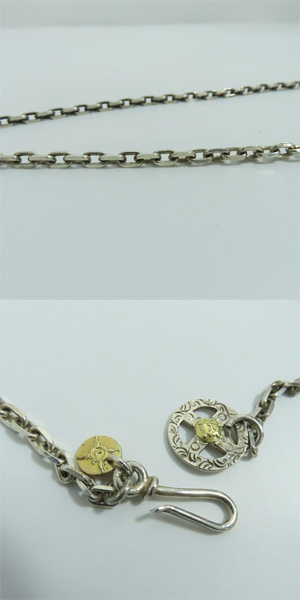 実際に弊社で買取させて頂いたFIRST ARROWS/ファーストアローズ 先金K18 フェザー/メディスンホイール/フラワー ペンダント チャーム ネックレス セットの画像 6枚目