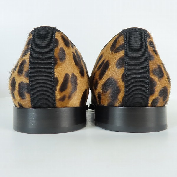 実際に弊社で買取させて頂いたDOLCE&GABBANA/ドルチェ&ガッバーナ レオパードプリント ダービーシューズ A10470/8の画像 1枚目