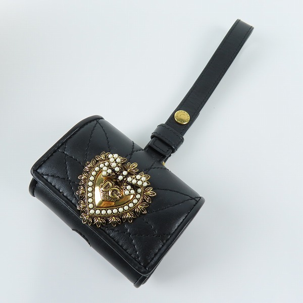 実際に弊社で買取させて頂いたDOLCE&GABBANA/ドルチェ＆ガッバーナ/ドルガバ Airpods用 レザーケース/ストラップ付
