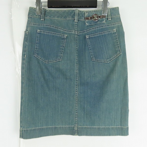 実際に弊社で買取させて頂いた【JPタグ】CELINE/セリーヌ デニムスカート /36の画像 1枚目