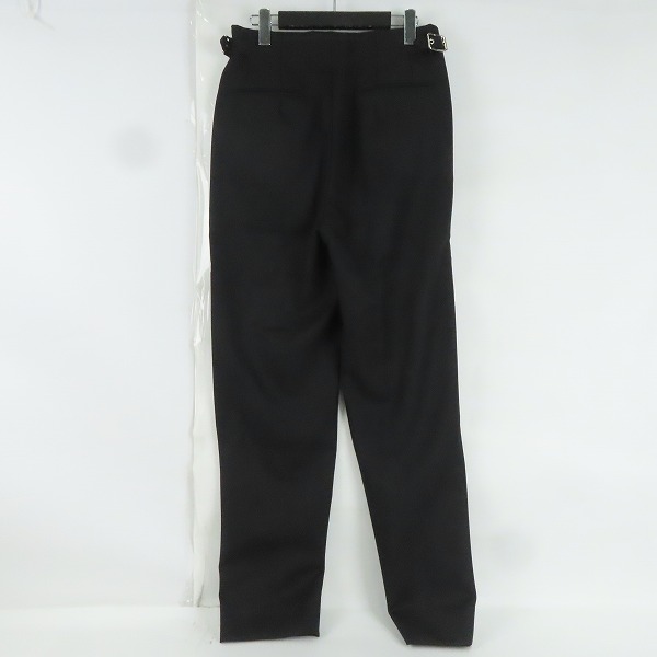 実際に弊社で買取させて頂いたJOHN LAWRENCE SULLIVAN/ジョンローレンスサリバン 22SS WOOL TARPERED ZIP TROUSERS 2A004-0122-11/46の画像 1枚目