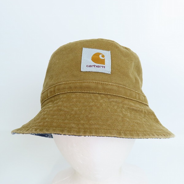 実際に弊社で買取させて頂いたCarhartt/カーハート BANDANA BUCKET HAT リバーシブル バケットハット/帽子の画像 5枚目