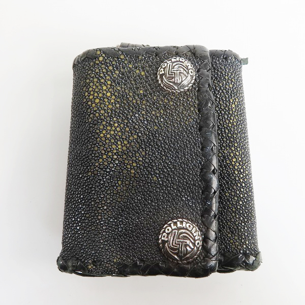 実際に弊社で買取させて頂いた【ギャラ付き】LEATHERS & TREASURES/レザーズアンドトレジャーズ ウォレット/三つ折り財布の画像 1枚目